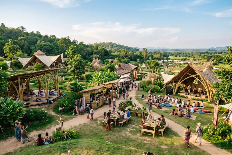 Wonderfruit's 11th edition in Thailand embraces a new 'Field Village' theme with immersive, regenerative experiences